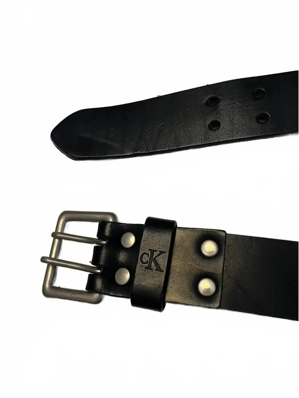 Calvin Klein Black Leather Belt